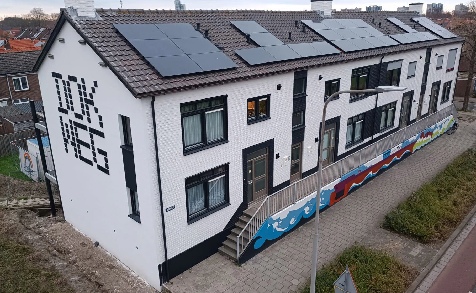 Verduurzaming in Terneuzen van 12 appartementen