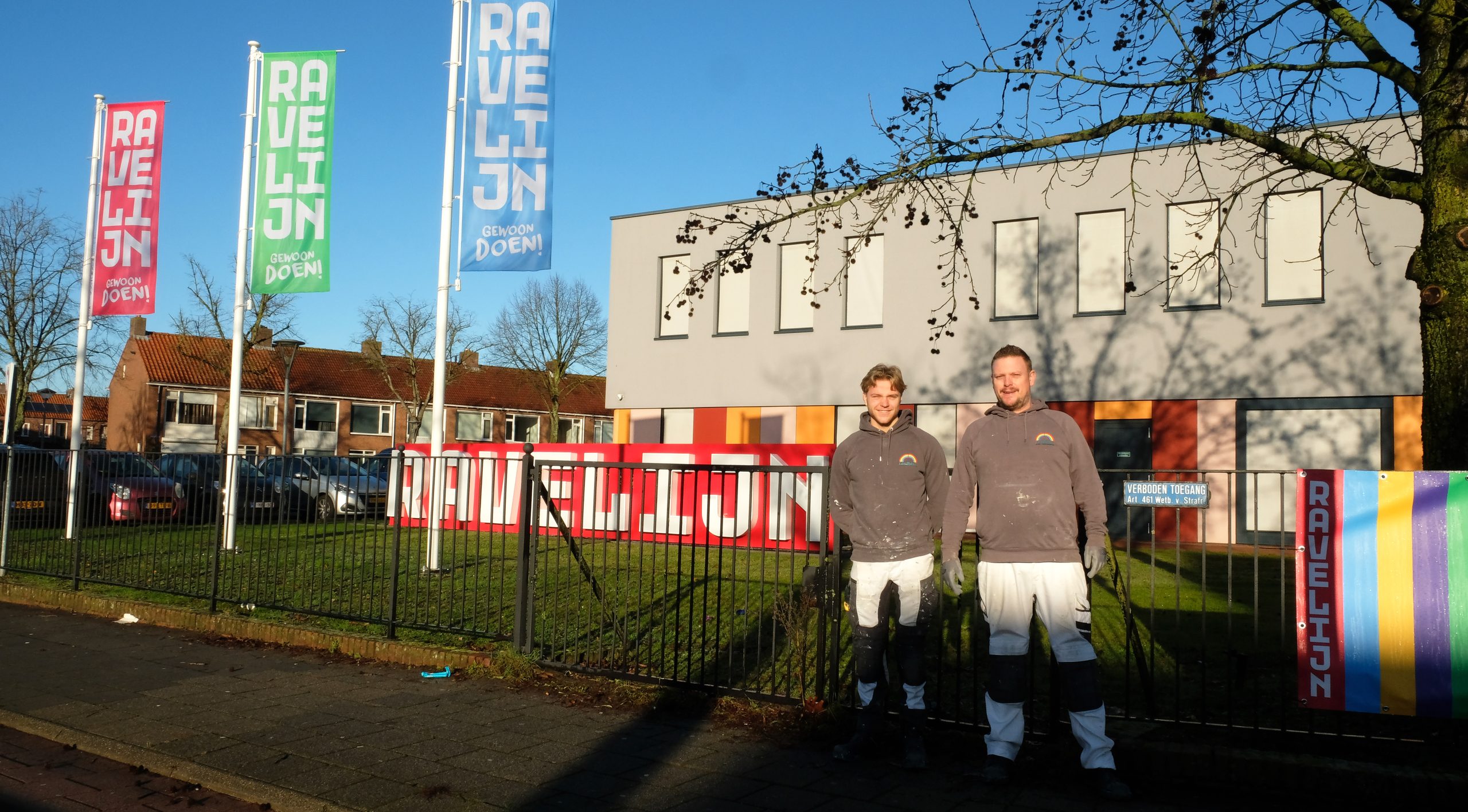 Planmatig onderhoud bij school Ravelijn in Steenbergen